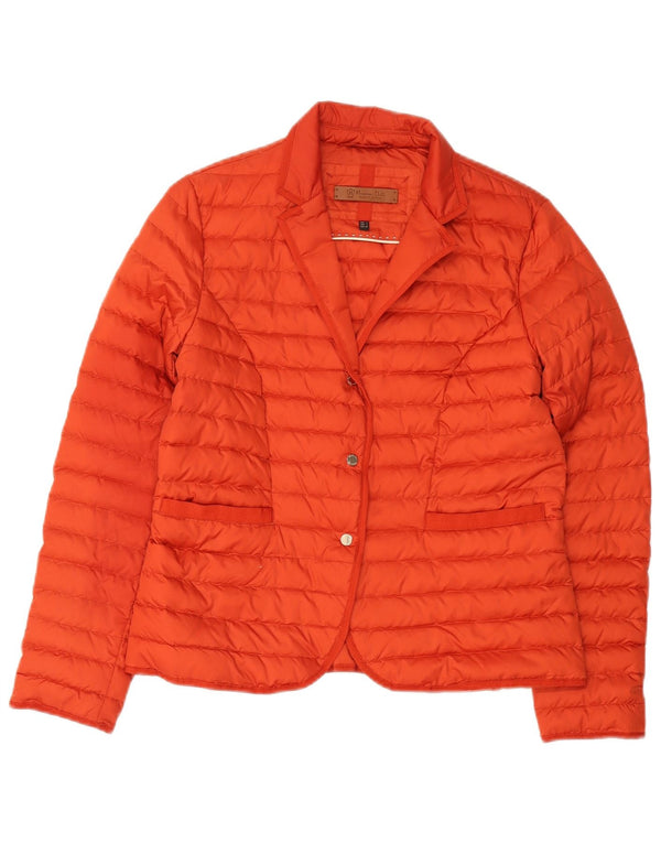 Jachetă căptușită pentru femei Massimo Dutti UK 16 mare portocaliu