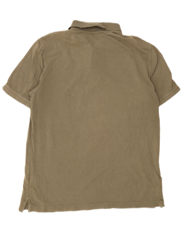 Tricou polo pentru bărbați Benetton XL Kaki Bumbac