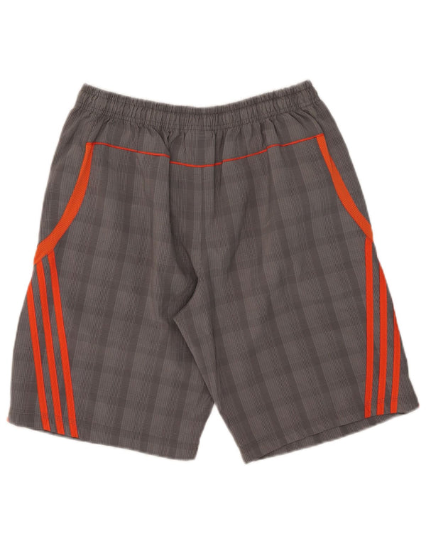 Pantaloni scurți sport pentru bărbați Adidas UK 46/48 XL Gri Check
