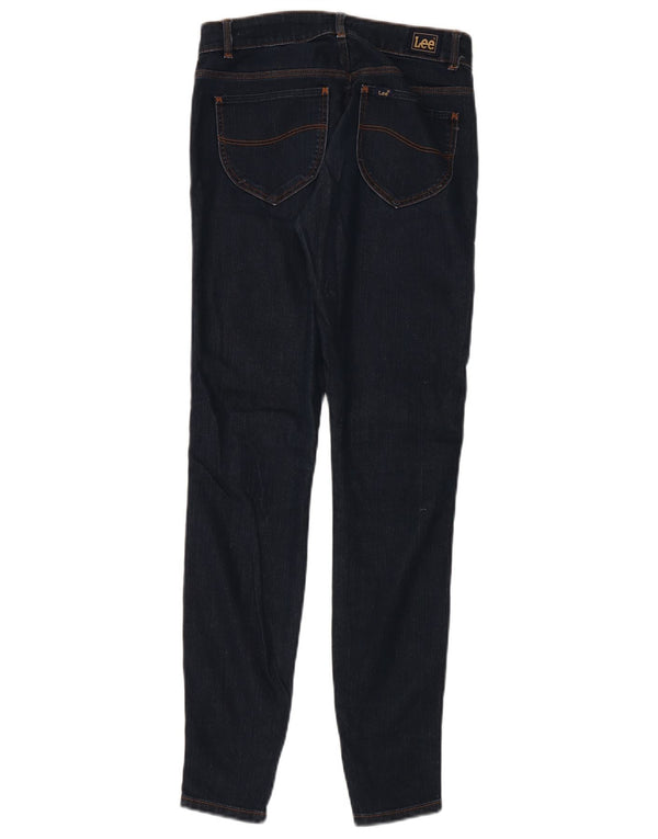 Blugi skinny pentru femei Lee US 9 Medium W28 L32 Bumbac bleumarin
