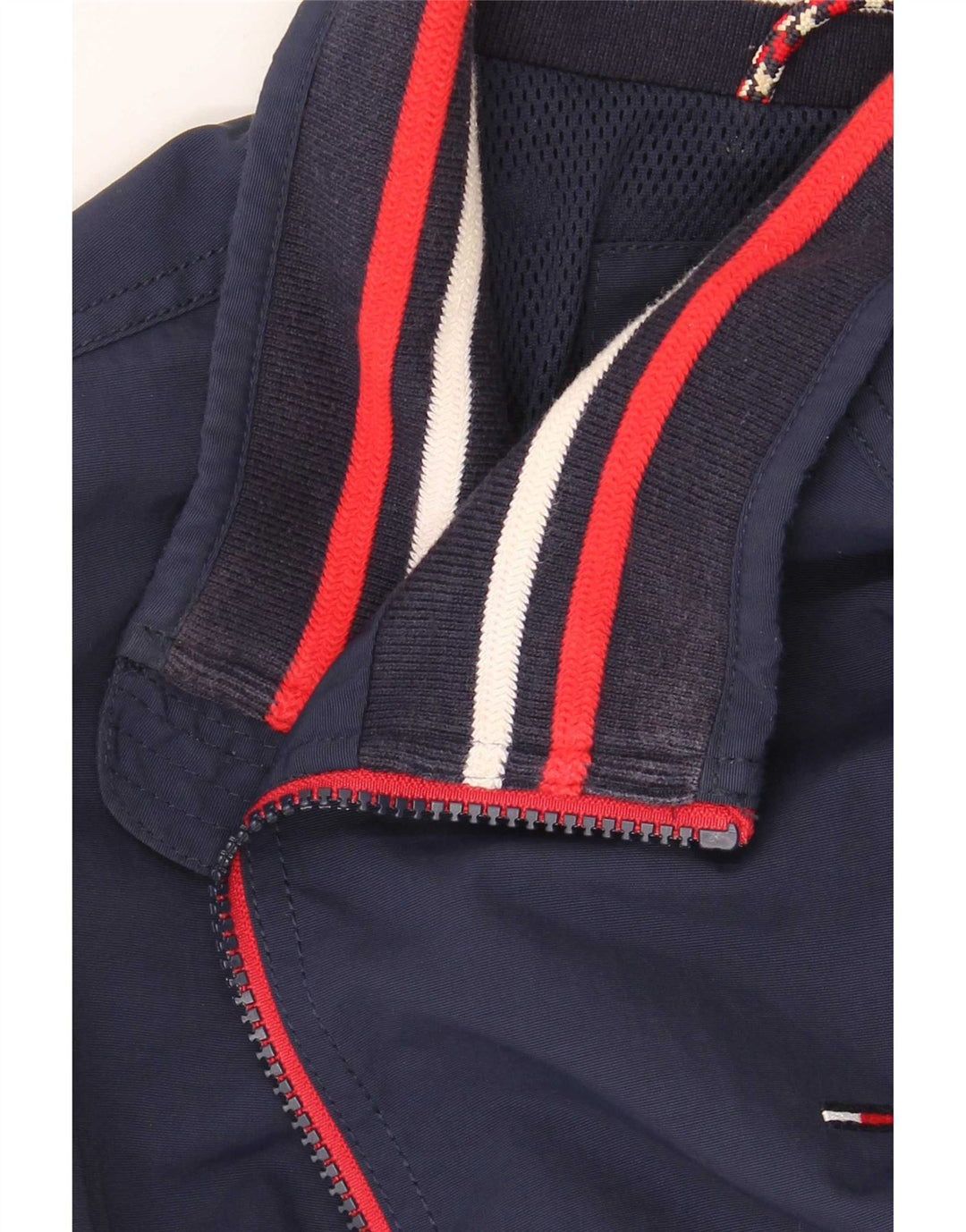 Jachetă bomber pentru bărbați Tommy Hilfiger UK 38 Mediu, bleumarin, poliamidă cu dungi