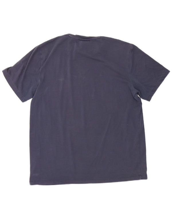 Tricou pentru bărbați Nike Dri Fit Top XL Bumbac bleumarin