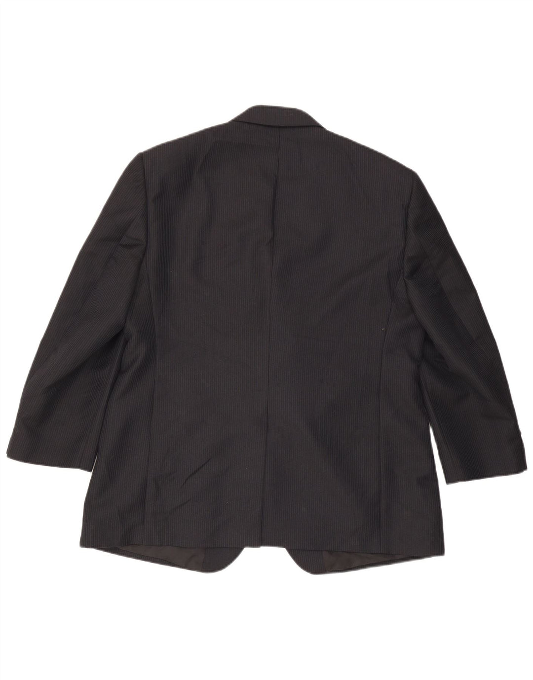 Jachetă pentru bărbați Marks & Spencer, cu 3 nasturi, UK 44 XL, bleumarin, cu dungi