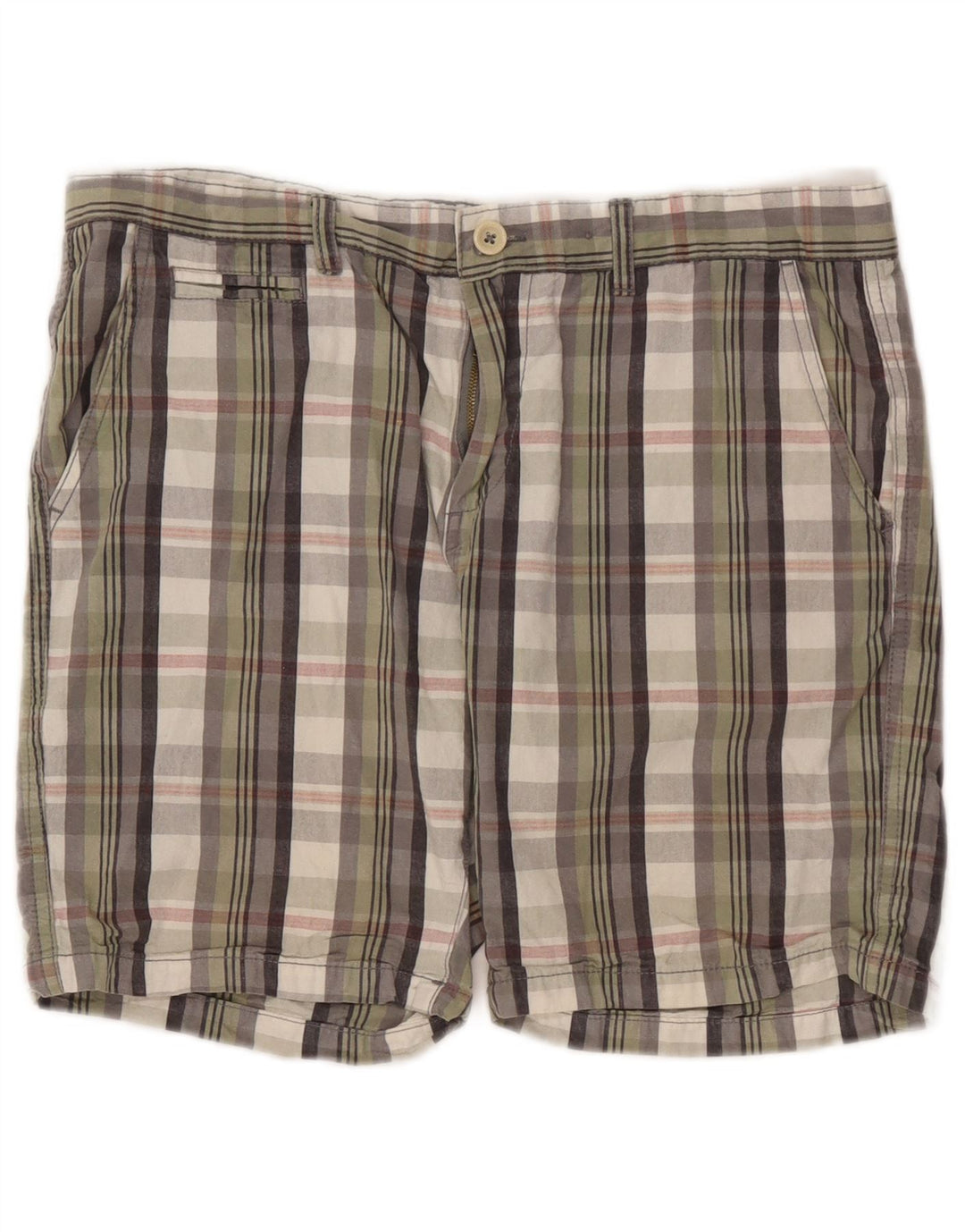 Pantaloni scurți chino pentru bărbați Pierre Cardin, cu tăiere obișnuită, W34, largi, multicolore