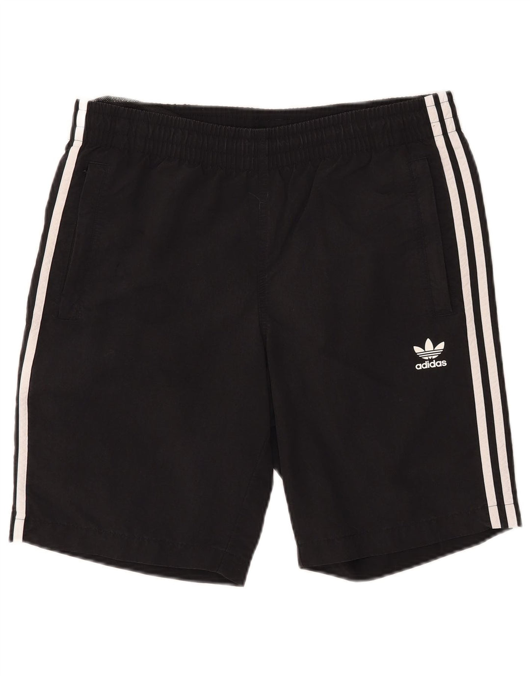 Pantaloni scurți sport ADIDAS pentru bărbați, nailon mediu negru