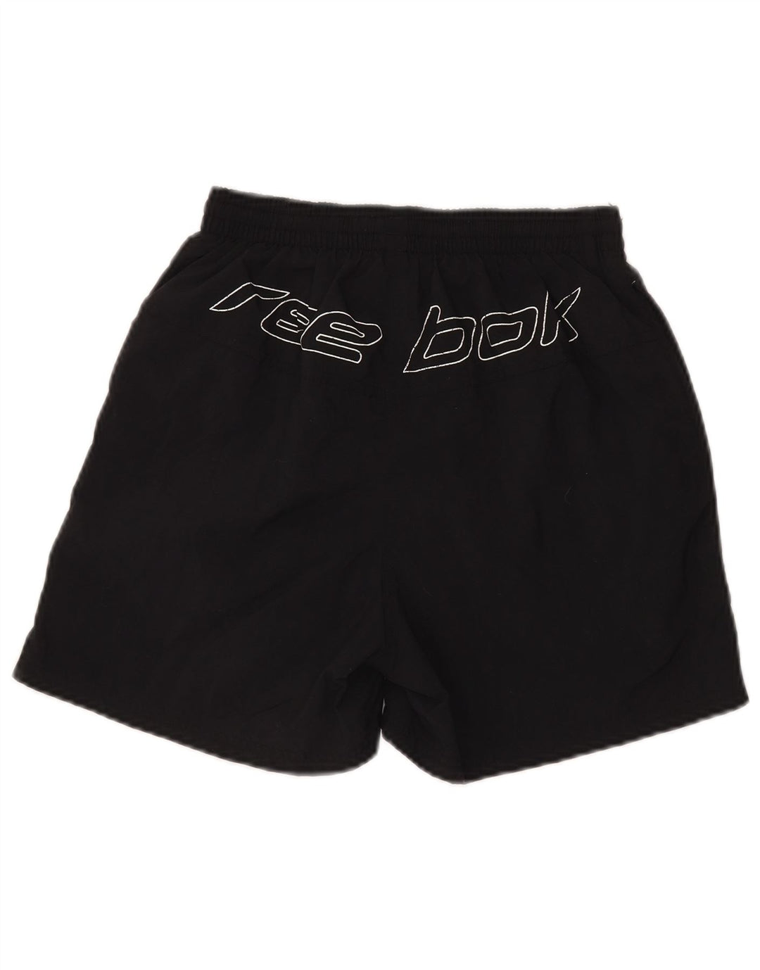 Pantaloni scurți sport grafic REEBOK XS, nailon, negru