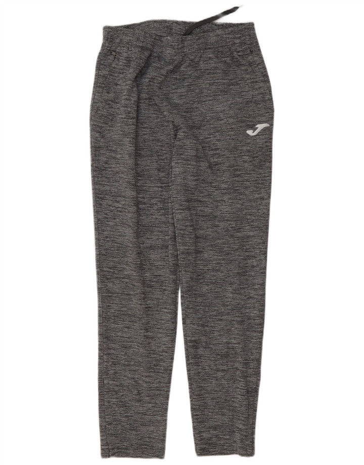 Pantaloni de trening Joma pentru bărbați, gri mediu, poliester cu pete