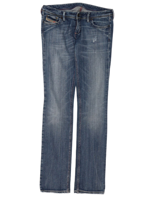 DIESEL Blugi subțiri pentru femei W31 L35 Bumbac albastru