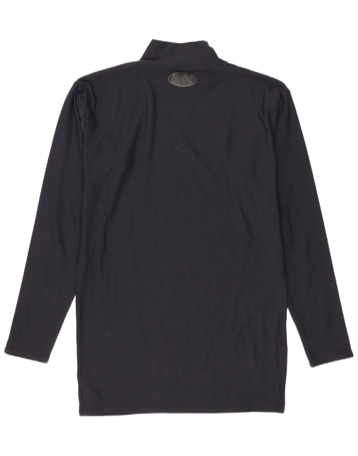 Top pentru bărbați Under Armour cu mânecă lungă, mediu albastru, nailon