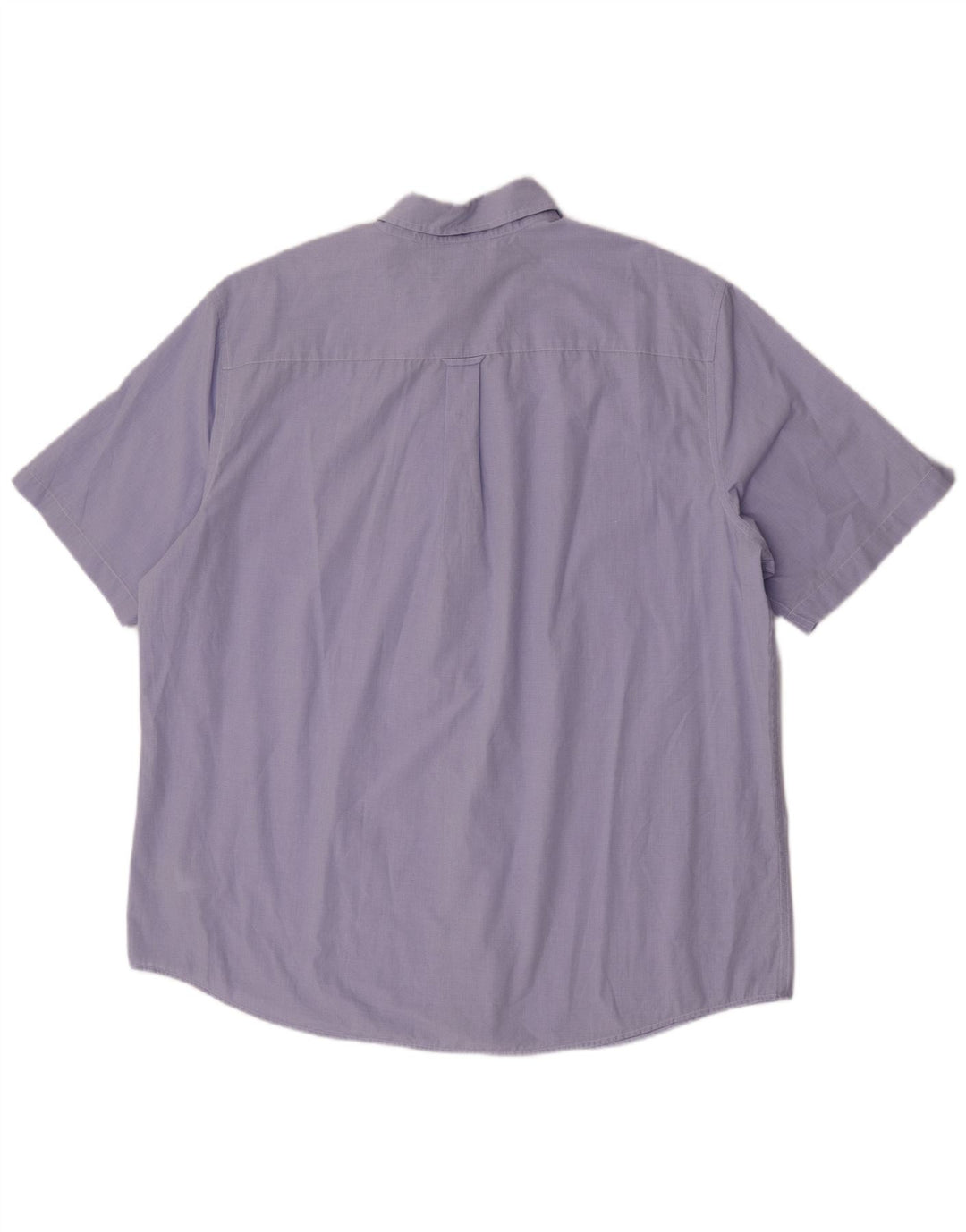 Cămașă cu mânecă scurtă pentru bărbați Chaps, bumbac mov Houndstooth 2XL