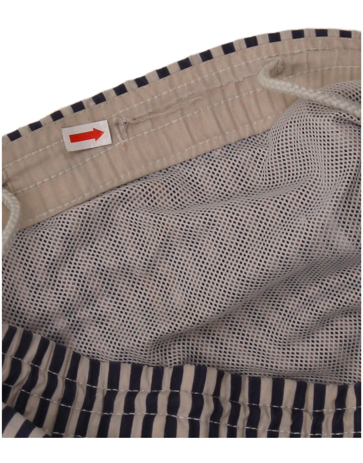 NORTH SAILS Pantaloni scurți de înot pentru bărbați, poliamidă cu dungi medii bleumarin