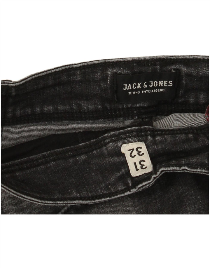 Blugi slim pentru bărbați Jack & Jones W31 L32 bumbac gri