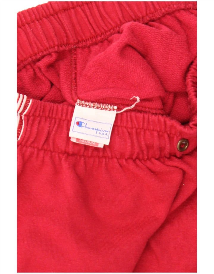 Pantaloni de trening cu grafic pentru femei Champion UK 12 Medium Red Colorblock