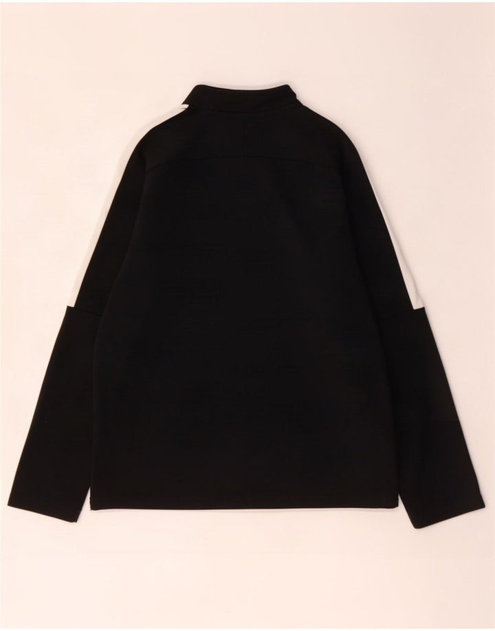 Trening pentru băieți Dri Fit Pullover Top 10-11 ani Negru mediu