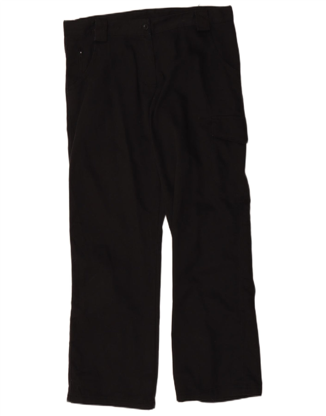 Pantaloni cargo drepti pentru femei Dickies UK 12 Medium W36 L31 Poliester negru