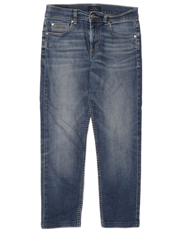 Harmont & Blaine Blugi Drepți Crop pentru Damă IT 44 Medium L30 L26 Albastru