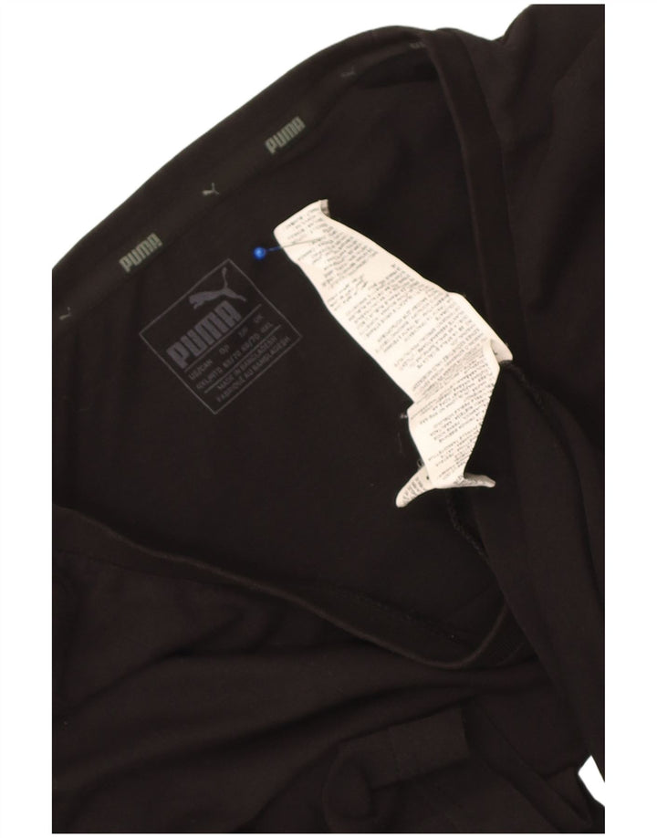 Tricou grafic Puma pentru bărbați Top 4XL bumbac negru