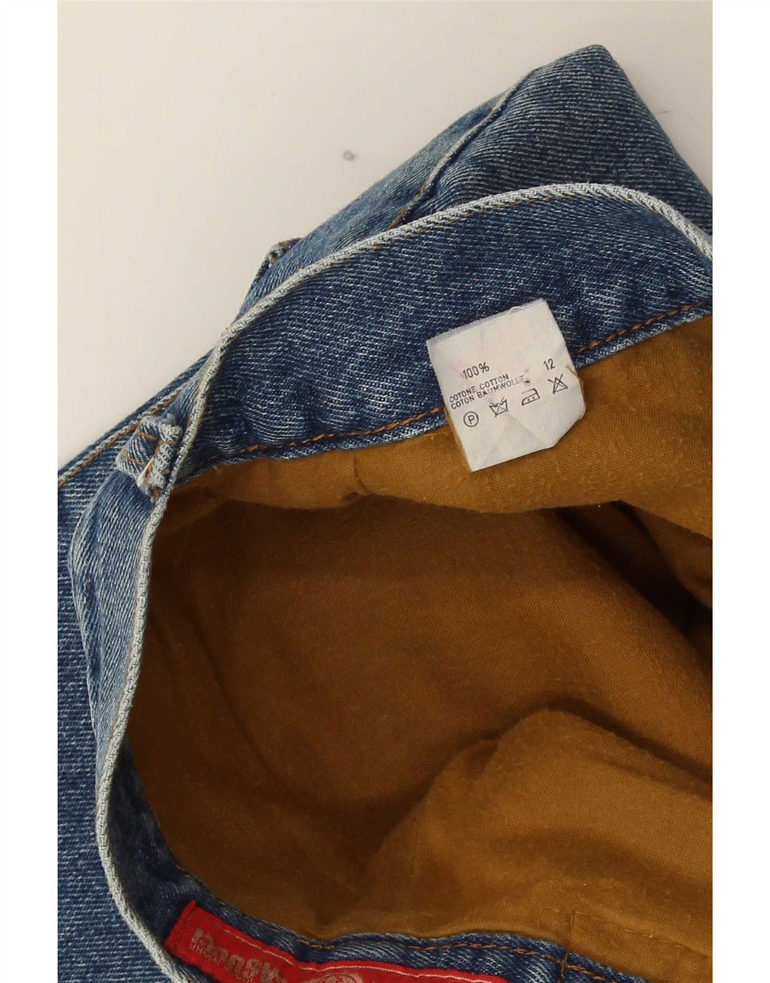 Blugi conici pentru femei Casucci W26 L31 Bumbac albastru