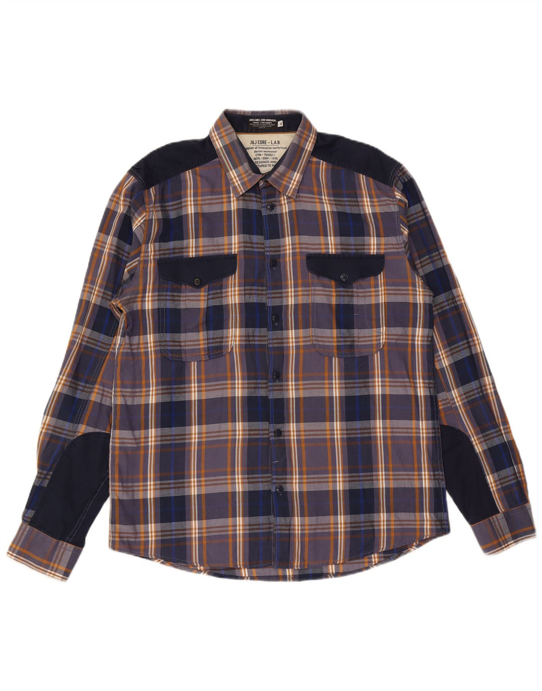 Cămașă pentru bărbați Jack & Jones, XL, în carouri multicolore