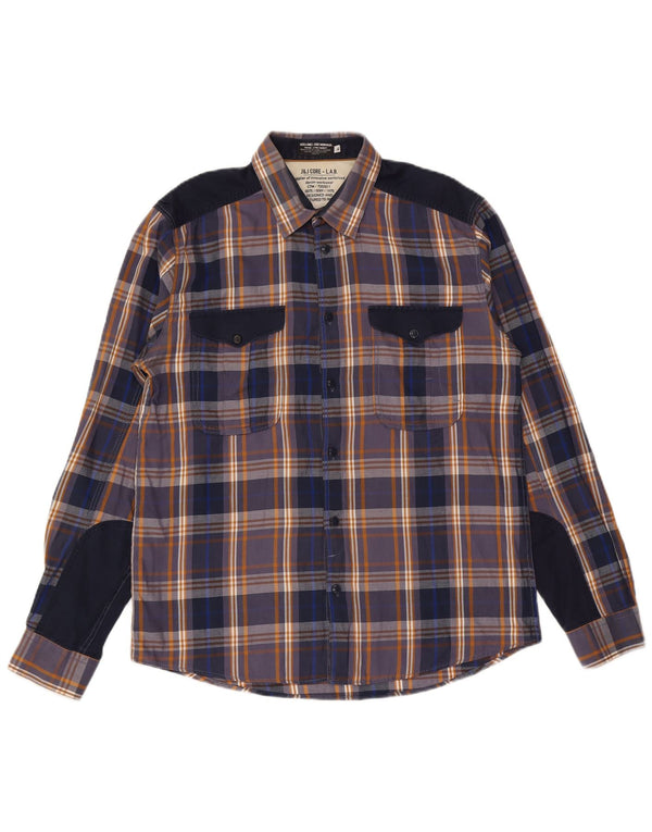 Cămașă pentru bărbați Jack & Jones, XL, în carouri multicolore