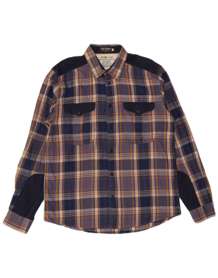 Cămașă pentru bărbați Jack & Jones, XL, în carouri multicolore
