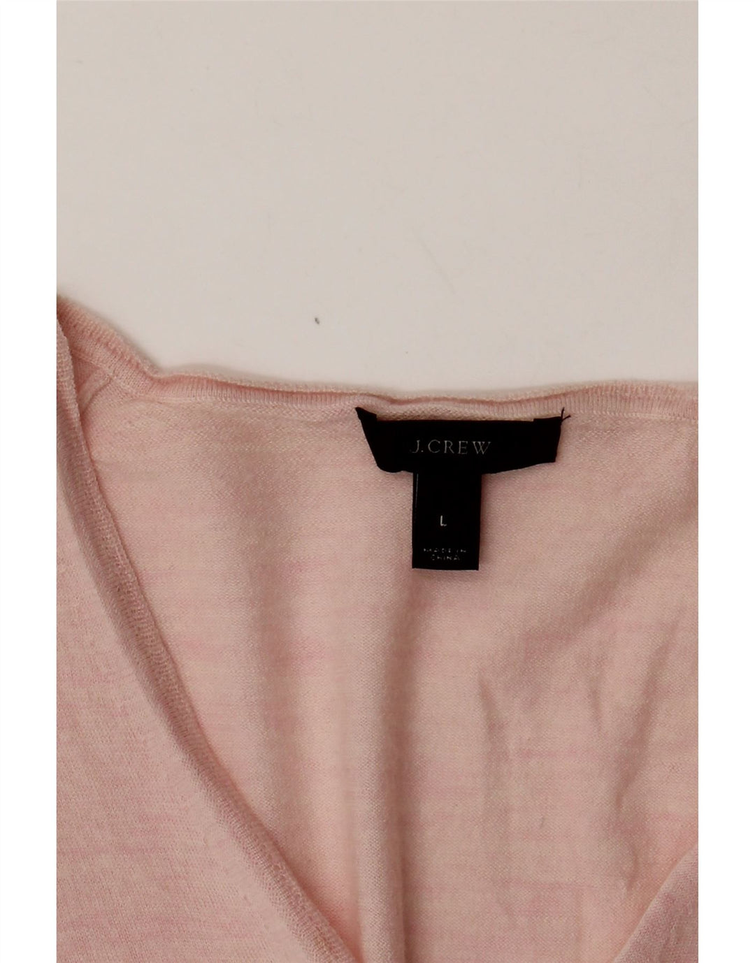 J. Crew Pulover cu decolteu în V pentru femei UK 14 Large Pink