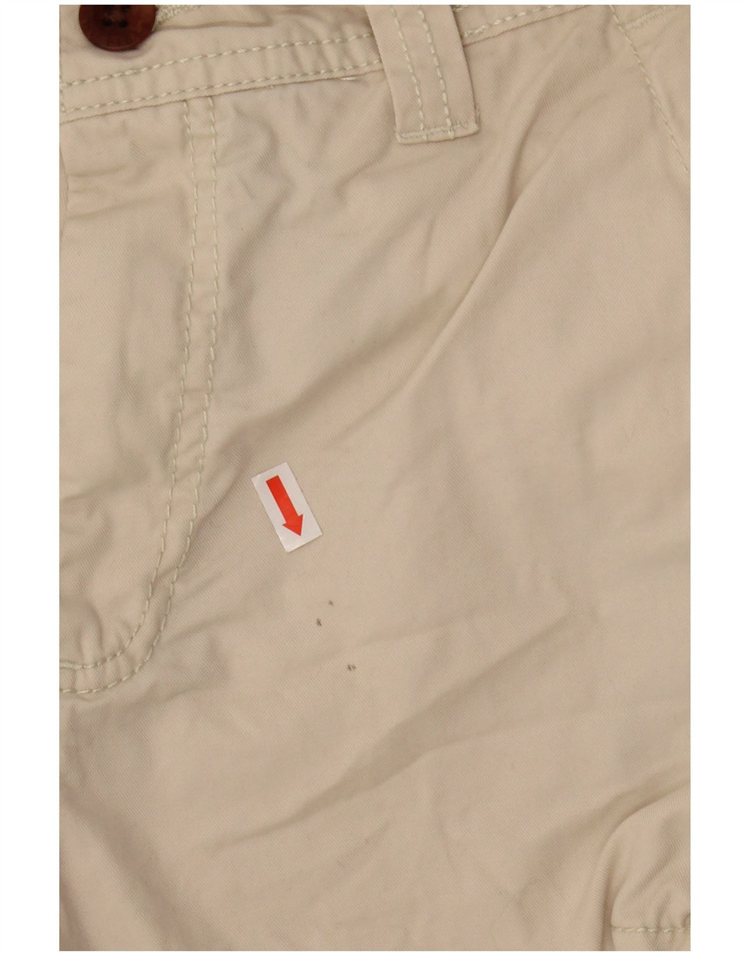 Pantaloni scurti cargo pentru bărbați TOMMY HILFIGER W32 bumbac mediu bej