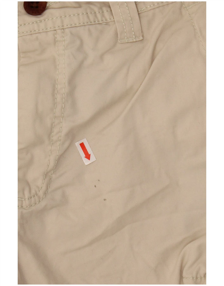 Pantaloni scurti cargo pentru bărbați TOMMY HILFIGER W32 bumbac mediu bej