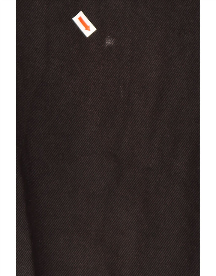 Blugi conici pentru femei CALVIN KLEIN W36 L34 bumbac negru