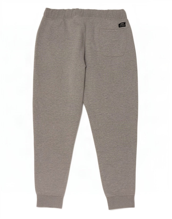 Rifle Pantaloni de trening pentru bărbați Joggeri mari, gri bumbac