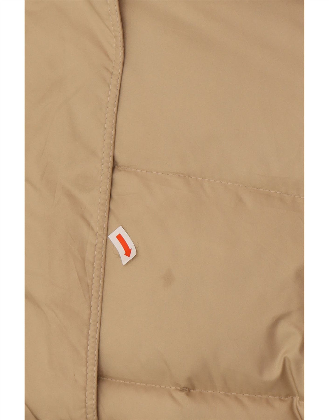 Palton căptușit cu glugă BURBERRY pentru femei UK 12 Medium Bej Clasic