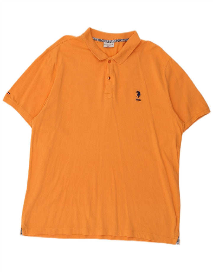 U.S. Polo Assn. Cămașă pentru bărbați 3XL portocaliu