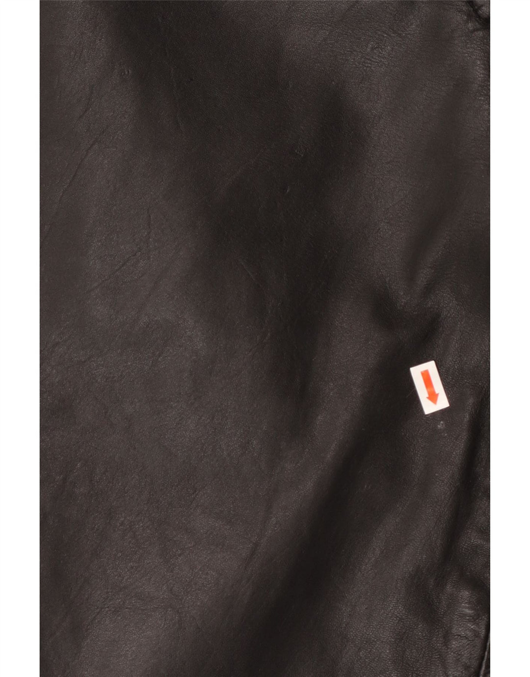 VINTAGE Pantaloni de piele bootcut pentru femei UK 12 Medium W30 L32 Negru