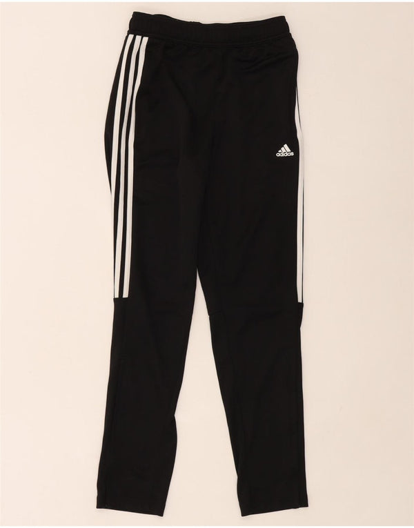 Pantaloni de trening Adidas Aeroready pentru baieti 13-14 ani poliester negru
