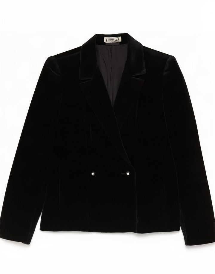 Jachetă pentru femei Luisa Spagnoli din catifea IT 42 Medium Black