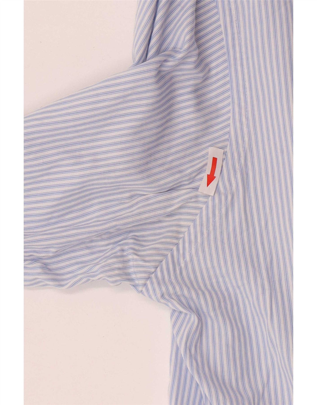 Cămașă pentru bărbați Calvin Klein Mărimea 15 1/2 Bumbac cu dungi albastre medii