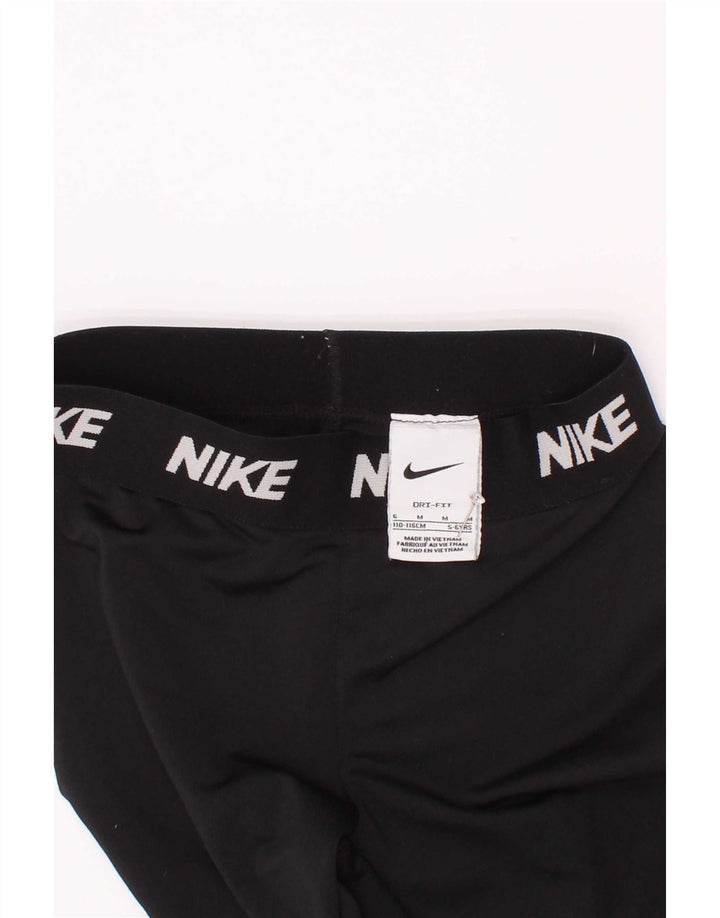 Leggings Nike Fete Dri Fit 5-6 Ani Mediu Negru