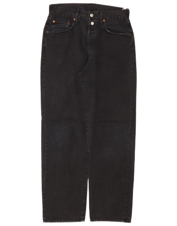 Replay blugi conici pentru femei W31 L30 bumbac negru
