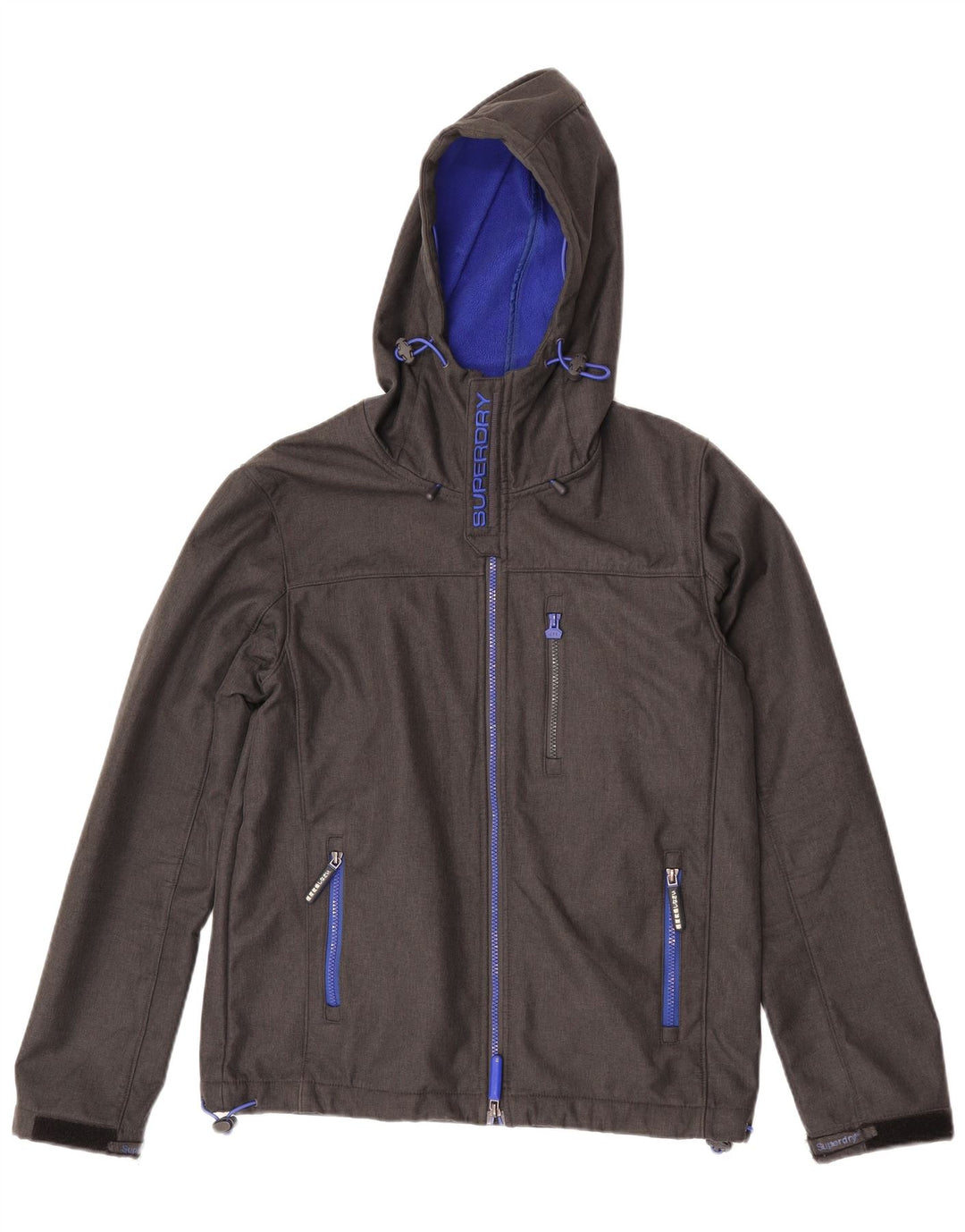 Jachetă Windtrekker Graphic Windbreaker Superdry pentru bărbați UK 40, mare, gri