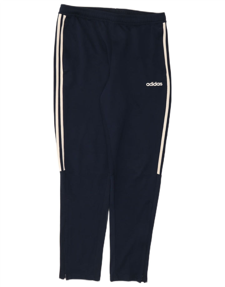 Pantaloni de trening Adidas Climalite pentru bărbați, mari, albastru, poliester