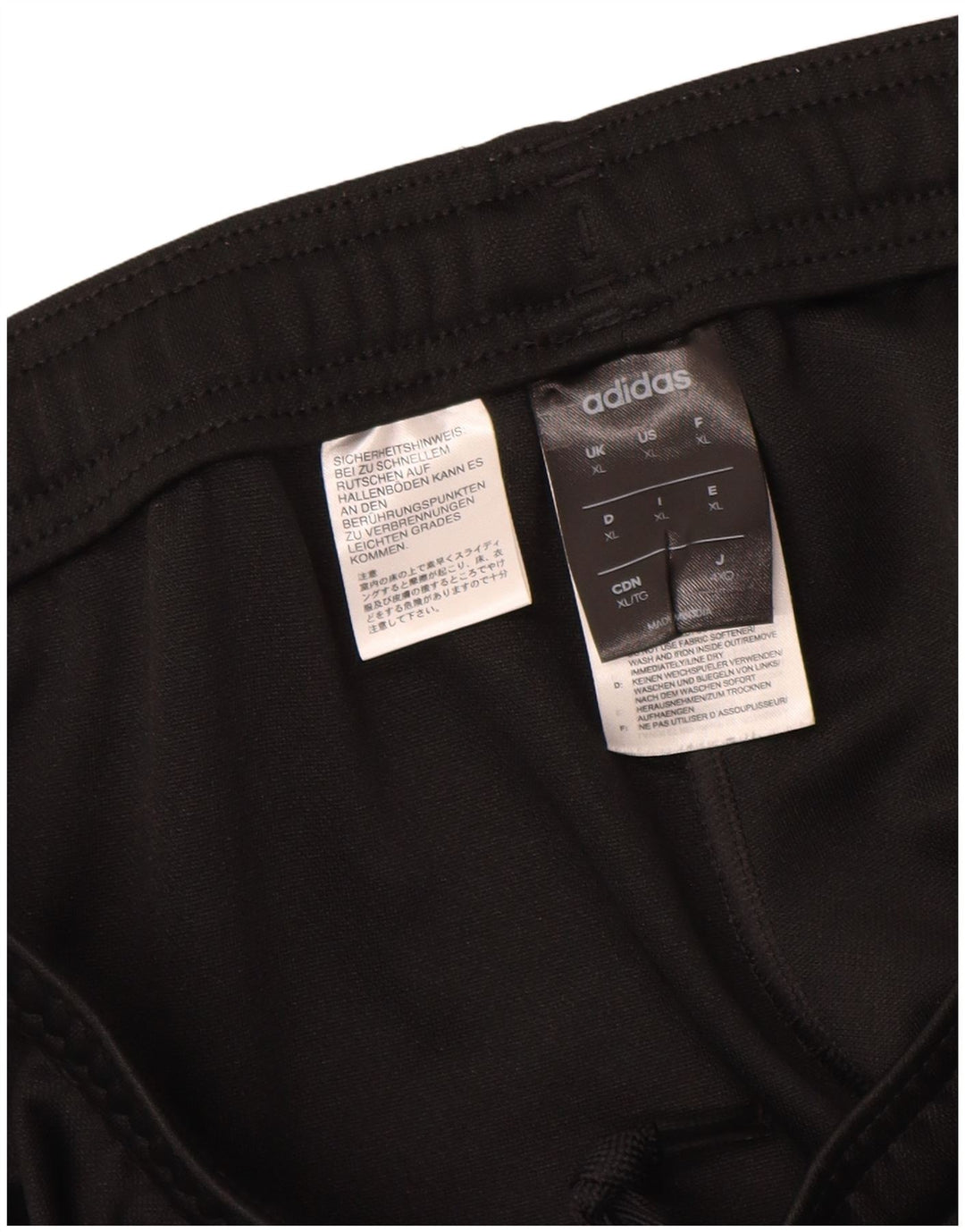 Pantaloni de trening Adidas Climalite pentru bărbați XL poliester negru
