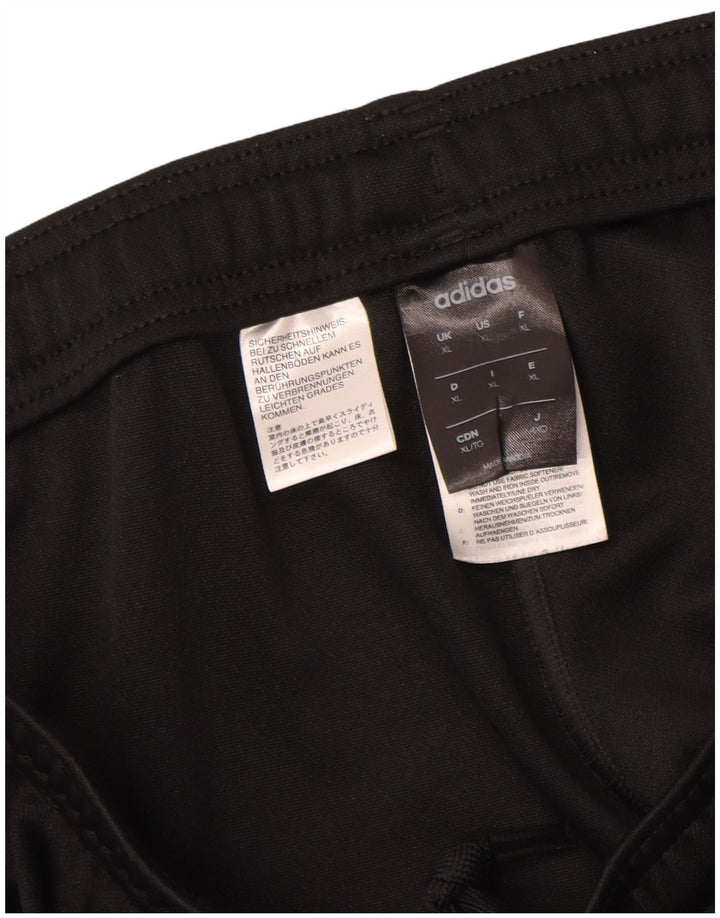 Pantaloni de trening Adidas Climalite pentru bărbați XL poliester negru
