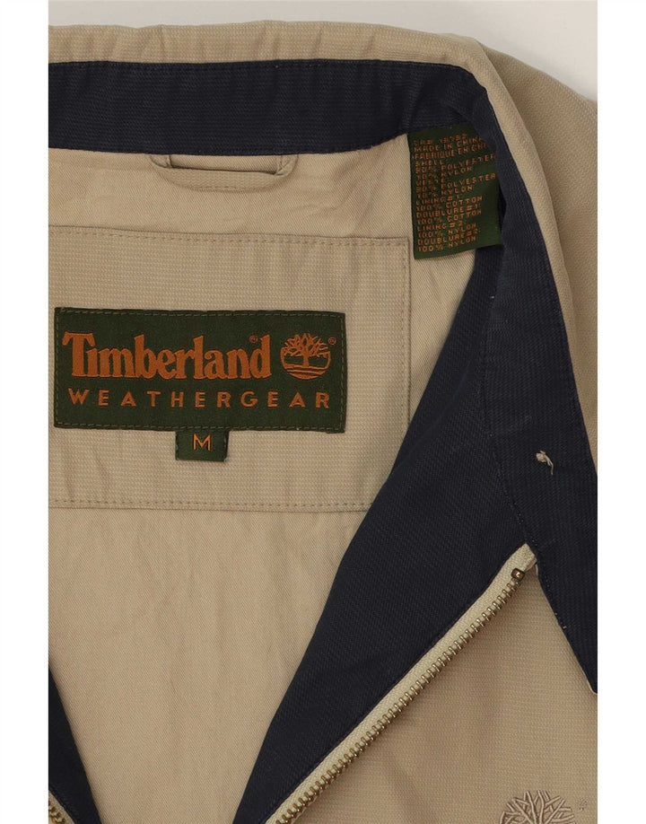 Jachetă Bomber pentru bărbați Timberland UK 38 Medium Bej Poliester