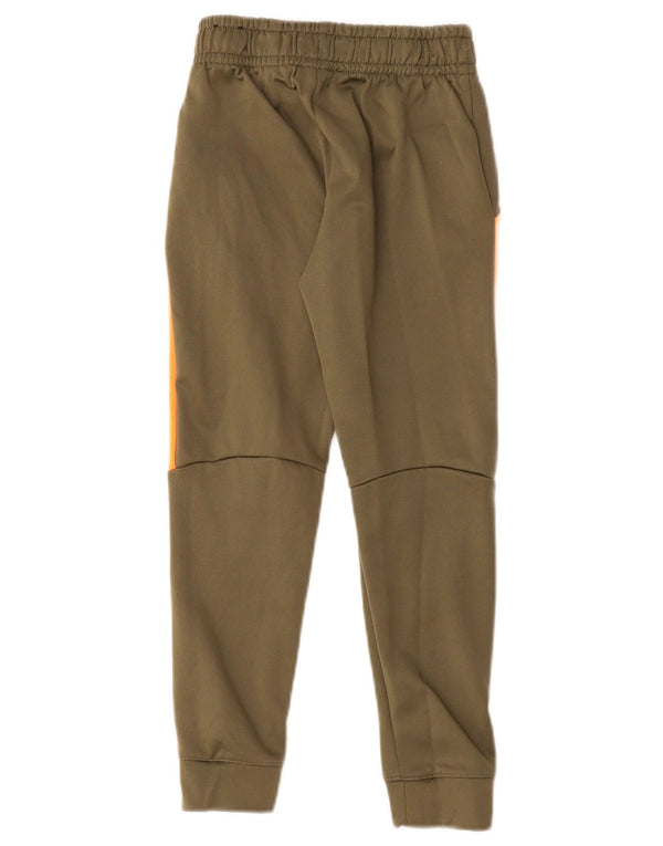 Nike Băieți Dri Fit Pantaloni de trening Pantaloni de jogging 6-7 ani XS Kaki Colorblock