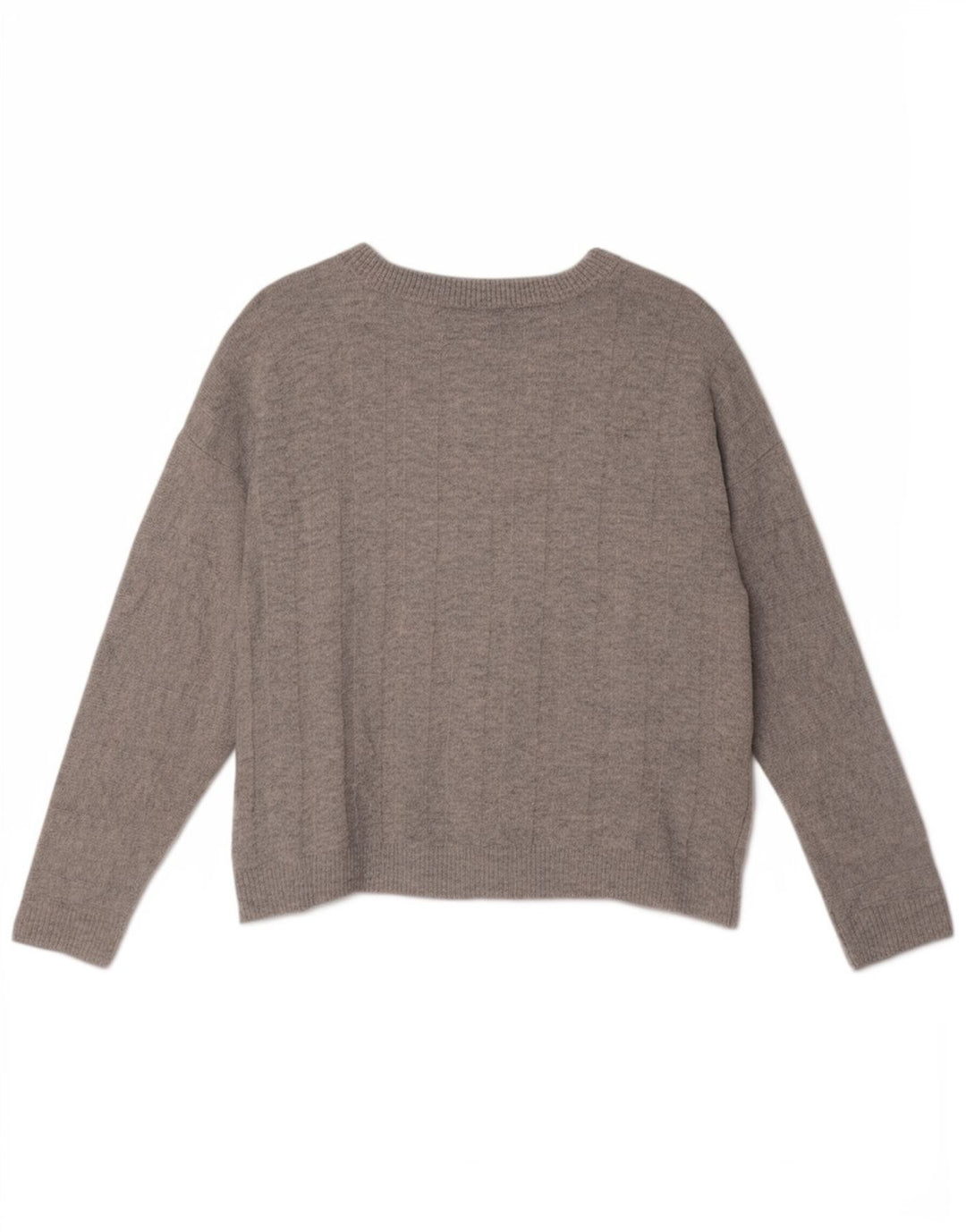 Marks & Spencer Pulover supradimensionat pentru femei cu gât de barcă UK 10 Small Gri