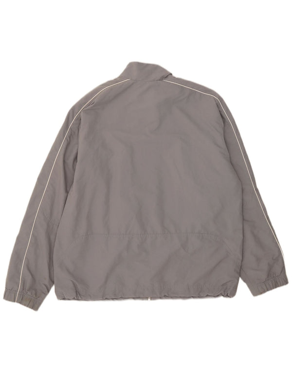 Jachetă de trening pentru bărbați Nike UK 41/43, mare, gri, poliester color bloc