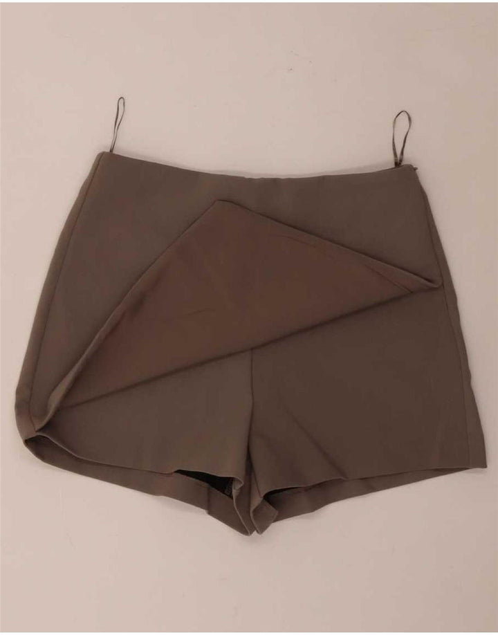 Pantaloni scurți pentru femei Zara UK 12 Gri mediu
