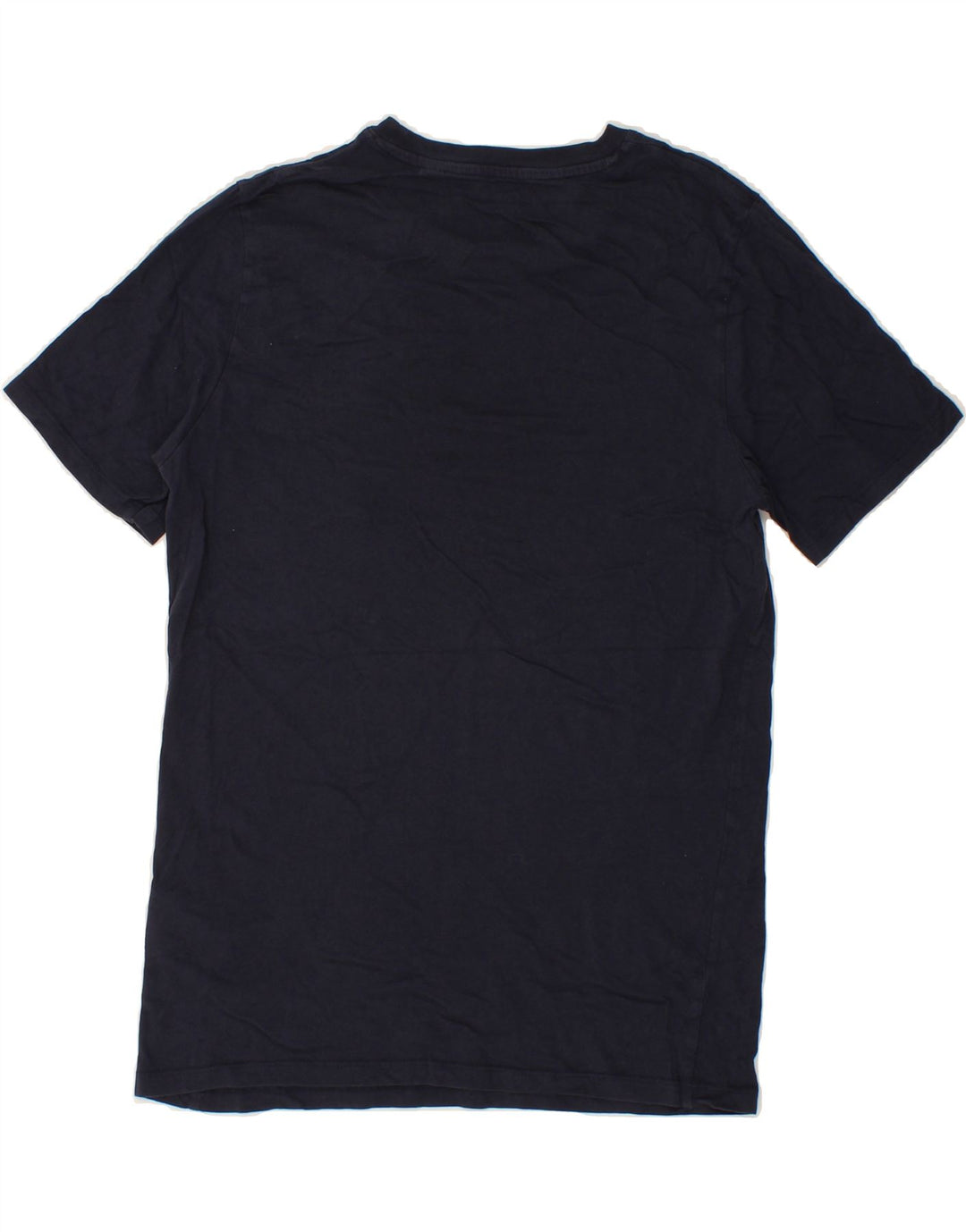JACK & JONES Mens Graphic T-Shirt Top Medium Navy Blue Cotton Vintage Jack & Jones and Second-Hand Jack & Jones from Messina Hembry 