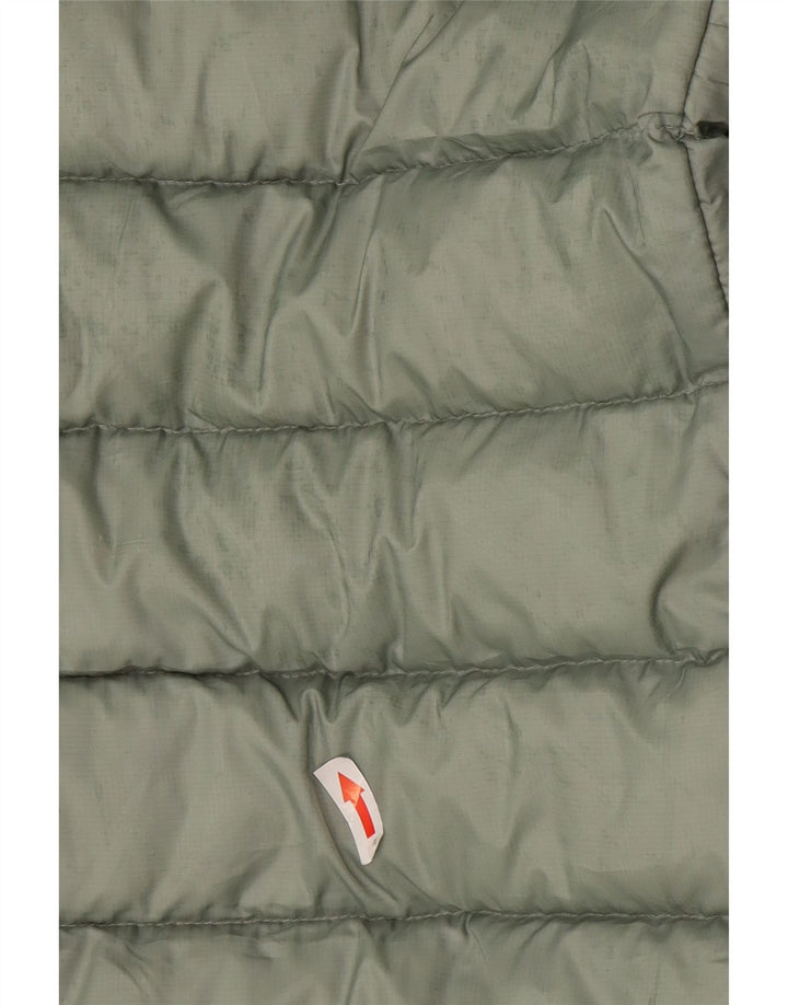 Jachetă căptușită cu glugă Superdry pentru femei UK 12 Poliester verde mediu
