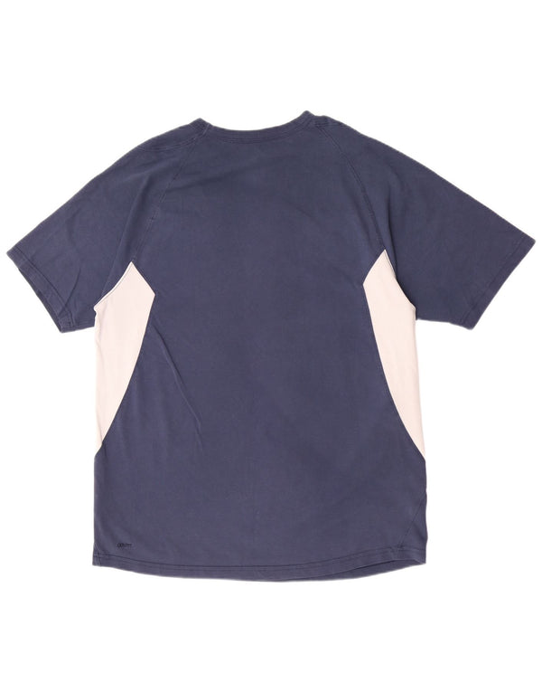 Tricou pentru bărbați Nike Top Marea Britanie 42/44 mare, albastru bleumarin, bumbac color bloc